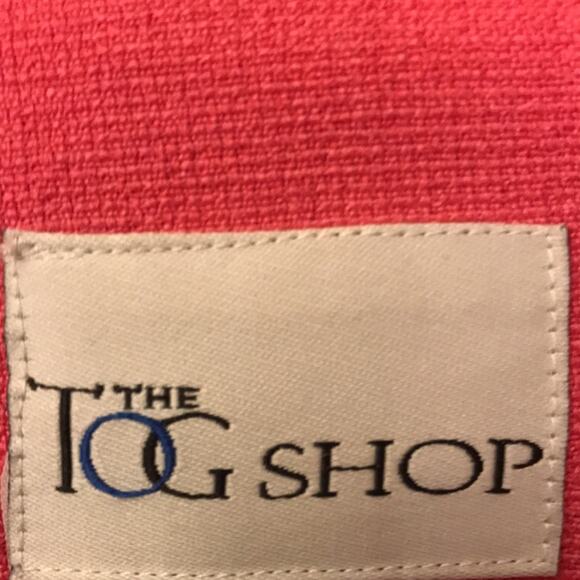 Tog Shop Pink Knit Blazer. 16 - Picture 2 of 5